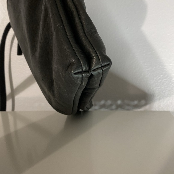 Margot Black Leather Crossbody Handbag - Picture 9 of 10